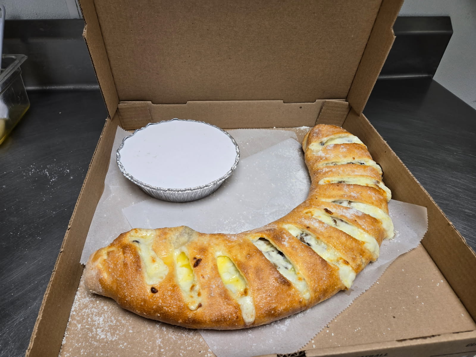 Traditional Stromboli
