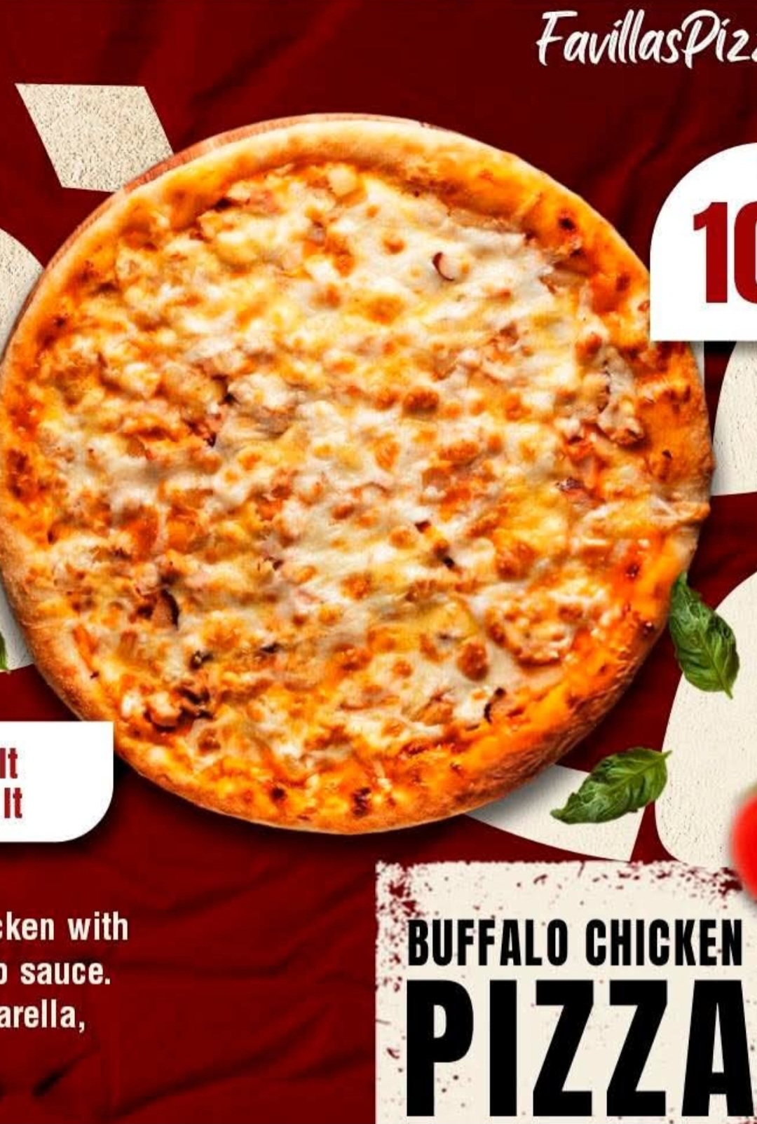 Buffalo Chicken Pizza